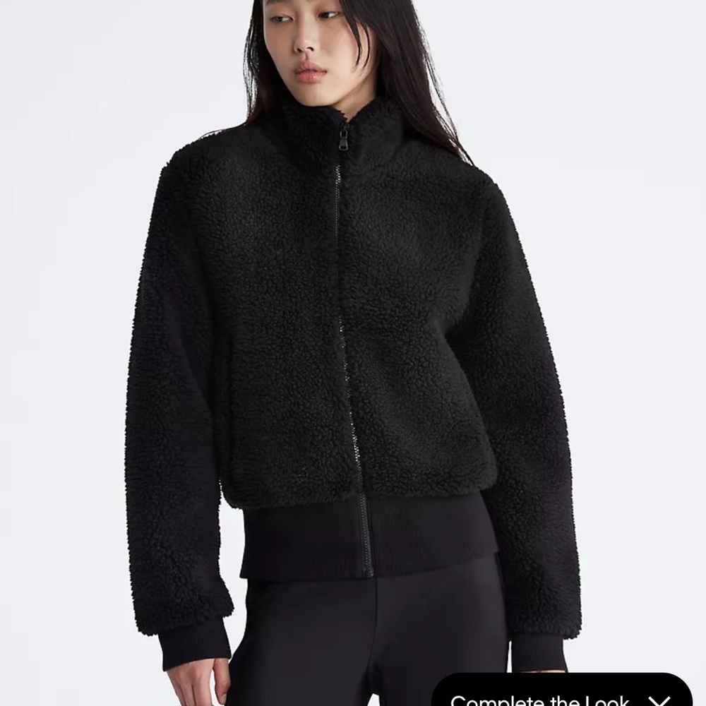 Calvin klein teddy jacket